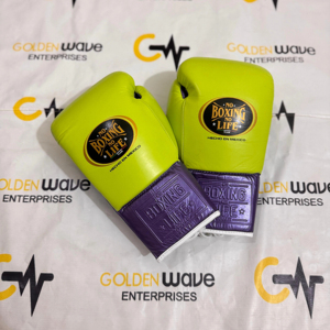 Gants de boxe professionnels en cuir véritable de haute qualité, style mexicain, personnalisables, vente en gros, nouvelle collection, No Boxing No Life. - Product Image 3