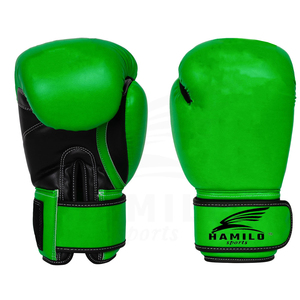 Guantes de Boxeo de Cuero Genuino Más Vendidos del Fabricante Pakistaní, Servicio OEM Disponible - Product Image 1