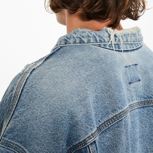 Chaquetas Vaqueras para Hombre, Diseño Moderno, Estilo Casual, Hechas a Medida, Cálidas para Invierno, Logotipo Frontal, Alta Calidad, Cantidad al por Mayor - Product Image 6