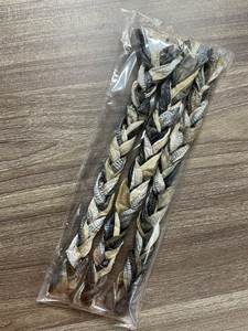 Peau de poisson basa séchée traitée pour chiens exportée en vrac prix bon marché haute qualité nourriture pour animaux de compagnie 2023 - Product Image 2