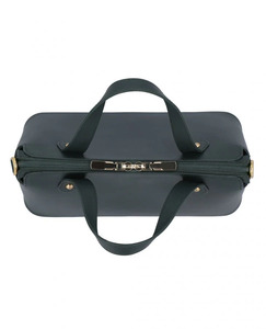 Bolso de Mano de Cuero Genuino Azul para Mujer, de Alta Calidad, con Cierre, Asas Suaves y Duraderas, Gran Capacidad, Colores Personalizables, Logotipo Personalizado, OEM 2026 - Product Image 5