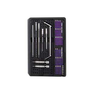 Kit chirurgical complet de plaques de fixation orthopédiques premium en acier inoxydable de 2,7 mm pour mini-fragmentations osseuses, par Surgiright - Product Image 6