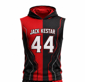 Maillots de football 7v7 de qualité supérieure en gros |   Uniformes de flag football pour clubs et ligues |   Articles de sport personnalisés entièrement sublimés de haute qualité - Product Image 4