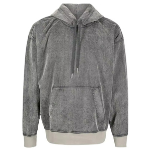 Nouveau design, sweats à capuche pour hommes les plus vendus, faible MOQ, vente en gros, sweats à capuche pour hommes avec impression en relief, impression sérigraphique, effet délavé, fabriqués au Pakistan - Product Image 1