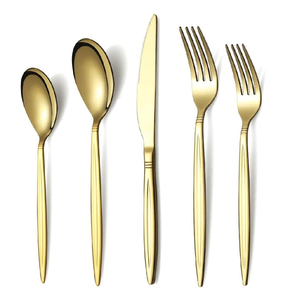 Cubertería Metálica de Lujo Hecha a Mano para Mesa, Estilo Indio, Venta al por Mayor, Acero Inoxidable Espejado - Product Image 2