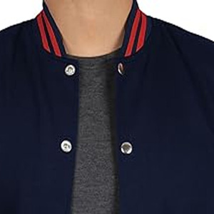 Unisex Wool Varsity <b>Jacket</b> <b>Winter</b> Wear with Geometric & Cartoon Patterns Hooded Stand Collar Custom Logo - Product Image 1