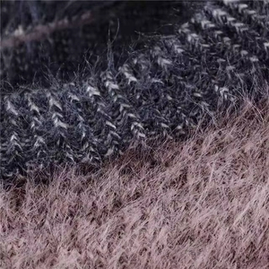 Custom Mohair <b>Cardigan</b> Floral Pattern Breathable Front Logo Autumn Knitwear - Product Image 6
