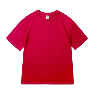 T-shirt Oversize 100% Coton Grammage Lourd 3D Premium Mode Graphique Uni Personnalisé Homme Femme Décontracté - Product Image 3