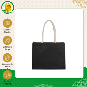 Bolsa de Yute Ecológica y Elegante con Diseño Personalizado y Logotipo, Fabricada en India, con Asa de Cinta de Algodón Resistente y Amplio Espacio - Product Image 4