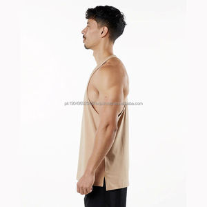 Débardeur Homme en Coton de Haute Qualité pour l'Été, Service OEM, Débardeur de Sport et de Fitness pour Homme, 100% Coton, 2025 - Product Image 3
