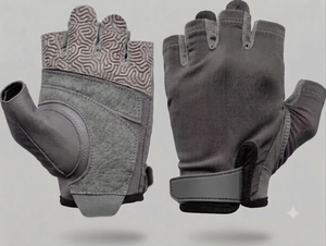 ถุงมือฟิตเนส Rhino Fitness แบบครึ่งนิ้ว น้ำหนักเบา สำหรับออกกำลังกาย สายรัดข้อมือปรับได้ กันลื่น ระบายอากาศ กันลม สำหรับยกน้ำหนัก - Product Image 6