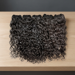 Lots de Cheveux Humains Vierges Bruts en Gros, Ondulés Naturels, Bouclés, Extensions en Tissage, Cuticules Alignées, Cheveux Bruts à Tisser, 100% Non Traités - Product Image 3