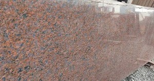 Dalles de granit brun cerise les plus vendues, granit naturel avec un motif brun intense, pour plans de travail de cuisine, disponibles à bon prix - Product Image 5