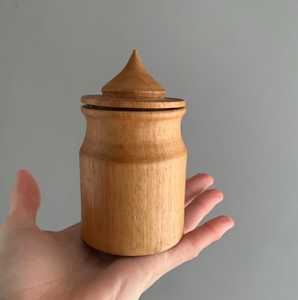Solid Wood <b>Jar</b> 250mL Capacity Custom Design Durable <b>for</b> Tea Coffee Nut <b>Storage</b> Container <b>for</b> Spices Herbs Seasonings Wholesale - Product Image 3