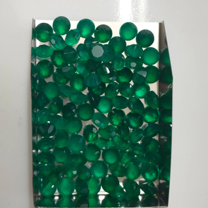 Onyx Vert Naturel 6MM Rond Taille Brillant Qualité Supérieure Pierre Précieuse Libre pour la Fabrication de Bijoux Red Mountain Gems - Product Image 4