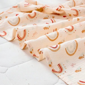 Couverture d'emmaillotage 100% coton, qualité supérieure, nouveau design, style pastoral. - Product Image 2