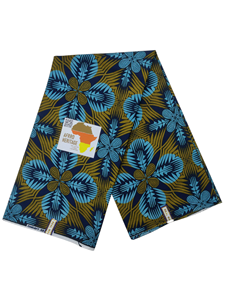 Tela de Lona Africana Batik 100% Algodón, Estilo Dobby, Peso Medio, 120 GSM, para Confección de Vestidos - Product Image 4