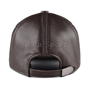 Casquettes en cuir personnalisées de haute qualité, design 2026, bon marché, pour homme et femme, à bas prix - Product Image 4
