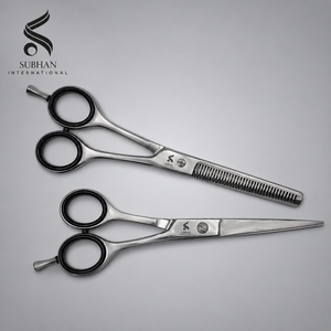 Durable Professional Barber Hair Cutting Scissors Heavy Duty Stainless Steel with Smooth Cutting Performance and Barber Shop Use - Product Image 3