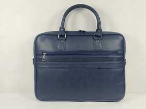 Maletín para Portátil de Cuero Sintético PU Impermeable Negro para Hombre y Mujer, Elegante Bolso de Mano Cruzado para Negocios con Asas Dobles - Product Image 4