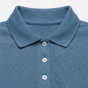 T-shirt de golf personnalisé pour femme, coupe ajustée, col à revers, manches courtes, polos personnalisables, vêtements haut de gamme, couleur sur mesure - Product Image 4