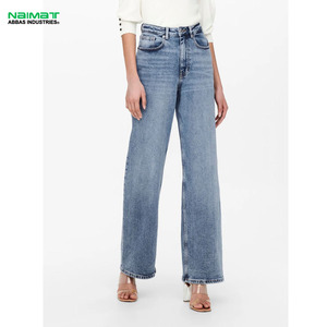 Dark Wash Regular Women Jeans Pants Minimalist Smart Casual Denim Trousers Straight Leg Comfy Female Denim Jeans - Product Image 1