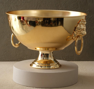 Elegant metal <b>candy</b> bowl for your countertop or kitchen countertop creates a stylish and impeccable atmosphere without clutter - Product Image 5