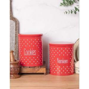 Boîte de rangement de cuisine en métal galvanisé, hermétique, avec poignée, pour thé, café, sucre, pour la décoration de la maison, vente en gros - Product Image 3