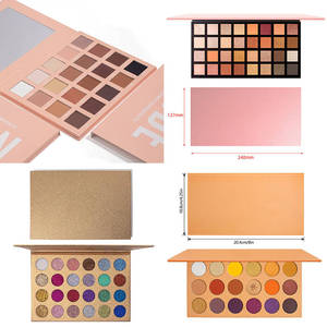 Paleta de Sombras de Ojos Metálicas Brillantes Multicolores de Marca Privada, Alta Pigmentación, Larga Duración, Polvo Mineral Prensado, Vegano, Cruelty-Free - Product Image 2