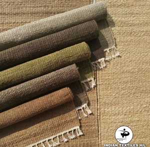 Tapis rectangulaire en jute noir tressé, luxueux et moderne, décoratif, fait main, design géométrique, imperméable, écologique, revêtement de sol - Product Image 3