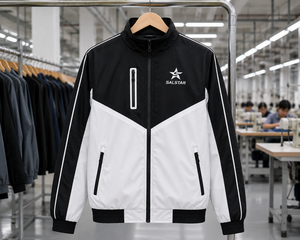 Premium Custom Windbreaker <b>Jacket</b> for Men and Women, Lightweight <b>Waterproof</b> Windproof Outdoor Two Tone Latest Design <b>Jacket</b> - Product Image 6