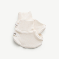MAMACHERI Ensemble de moufles et de chaussons en Lyocell Spandex côtelé pour nouveau-né, motif floral, respectueux de l'environnement, anti-griffures, pour bébés filles, ODM Vietnam