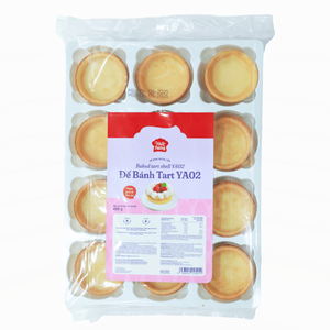 Factory OEM/ODM Wholesale High Quality Baked Tart Frozen Dessert Baked Egg Tart Shell YA02 420G Bakery Using HALAL <b>Hot</b> Selling - Product Image 1