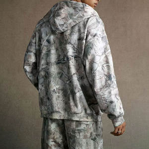 Conjunto de Sudadera con Capucha y Pantalones Deportivos Personalizados para Hombre, Transpirables, para Invierno, Estilo Urbano, 100% Algodón Grueso - Product Image 2