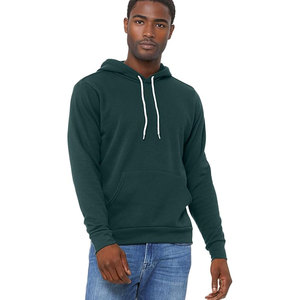 Sudadera con Capucha Bella + Canvas para Hombre, 100% Algodón Fleece, Corte Regular, Invierno (3719), Manga Larga, Bolsillo Canguro, Servicio OEM - Product Image 5