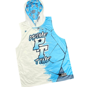เสื้อเจอร์ซีย์ฟุตบอลแบบตาข่าย 7 คนต่อทีม ระบายอากาศได้ดี สำหรับผู้ใหญ่  รับสกรีนโลโก้ หมายเลข ชื่อ ทีม สีตามสั่ง  OEM  ขั้นต่ำในการสั่งซื้อน้อย ขายส่ง - Product Image 1