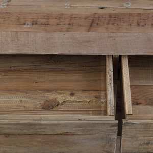 Mueble para TV Vandana Cresta Aureo de madera reciclada, 210 cm - Product Image 4