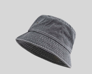 Chapeau Bob en Denim Délavé Effet Usé en Rayonne Légère, Respirant et Confortable pour Toutes Saisons, Idéal pour les Fêtes - Product Image 2
