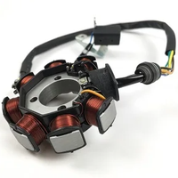 Magneto Stator Coil for Honda CG150 Motorcycle - 200W Copper Winding Generator Coil for 150cc Charging System