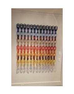 Décor mural en résine sur mesure, vente en gros, liens muraux en résine disponibles toutes tailles et toutes couleurs, faits à la main - Product Image 3