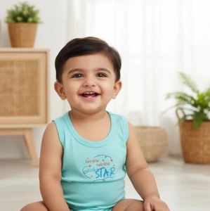 Chaleco interior sin mangas para niños, uso diario, ajuste elástico, paquete de tres, ropa interior suave y cómoda a precio de mayoreo. - Product Image 3