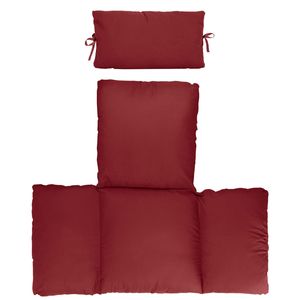 <b>Egg</b> <b>Chair</b> <b>Cushion</b>-One Piece Hanging Basket Seat Pad with Headrest Thick Soft Swing <b>Chair</b> <b>Cushion</b> - Product Image 4