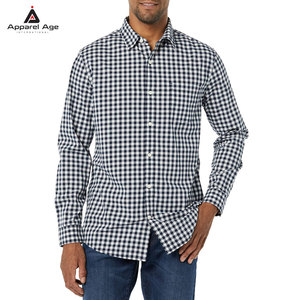 เสื้อเชิ้ตผู้ชายลำลองผ้าฝ้ายทรงเข้ารูปแขนสั้น ลดราคาพิเศษสำหรับขายออนไลน์ - Product Image 2