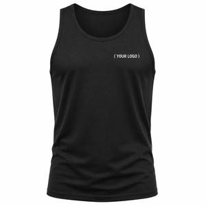 Débardeur Homme Uni Col Rond 100% Polyester Respirant Tricoté Sportif Séchage Rapide 160g Personnalisation ODM Position Logo Avant/Arrière - Product Image 1