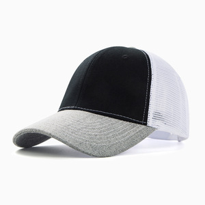 Custom New Style Patch Logo Trucker Hats 6 Panel Running Mesh Trucker Hat - Product Image 2