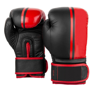 Gants de boxe professionnels en gros, qualité supérieure, à lacets, luxe, or métallisé, pour entraînement et sparring - Product Image 1