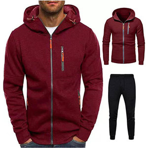 Conjunto Deportivo de Poliéster con Cremallera para Hombre, para Prácticas Deportivas, Proveedor de Ropa Deportiva, Ropa de Alto Rendimiento, Suministro de Fábrica, Exportación - Product Image 2