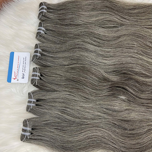 ผมต่อเวียดนามแท้ 100% สีเทาธรรมชาติ ขายส่งจากผู้ผลิตชั้นนำ - Product Image 4