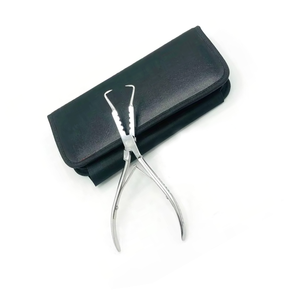 Pince à cheveux à poignée lisse avec embout personnalisé pour extensions de cheveux à micro-anneaux, outil de pose et de retrait d'extensions à boucle - Product Image 2