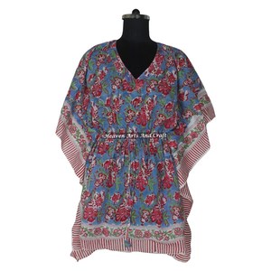 Vestido de Noche Africano para Mujer, Vestidos Étnicos, Vestidos Cortos Tipo Kaftan KFCS139, El Mejor Vestido de Mujer con Estampado a Mano - Product Image 6